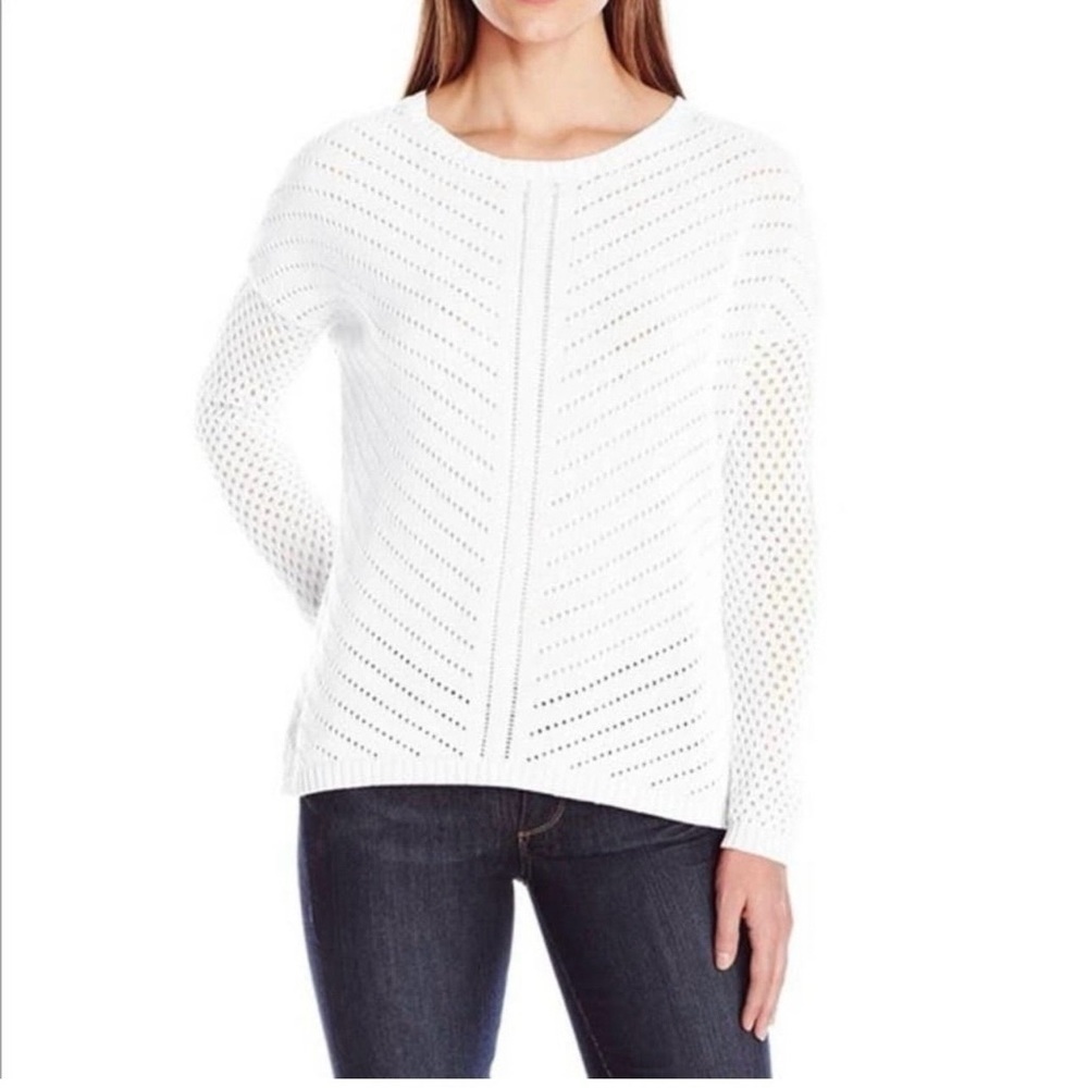 prAna white parker sweater pull over organic white size XS - Picture 1 of 6